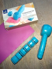 Prägestempel-Set, Embossing Stamps, 7-teilig, neuwertig in OVP