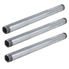 3x Rohrdoppelnippel 3/4 Zoll x