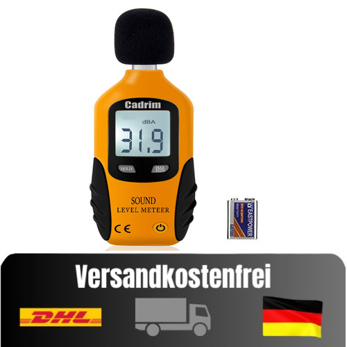 Cadrim schallpegelmesser - schallpegelmesser, 30