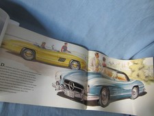 MERCEDES-BENZ PROSPEKT 300SL W198 CABRIOLET Modell 1958 ROADSTER NACHDRUCK rar!
