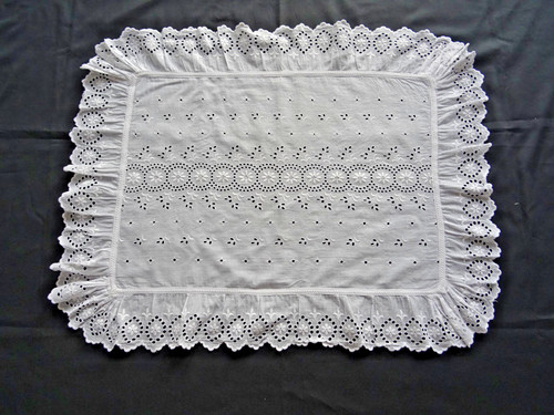 Mitteldecke stoff spitze - mitteldecke,