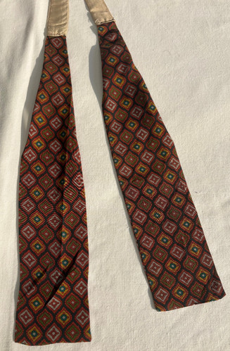 Vintage seide kravattenschal - vintage,