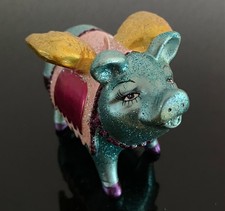 Deko Figur Schwein mit Flügeln, fliegendes Schwein, Glücksbringer Glücksschwein