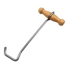 Stiefelhaken mit holzgriff - stiefelhaken,