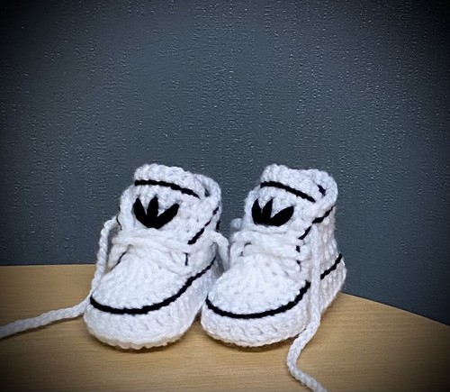 Häkel babyschuhe handarbeit - häkel,