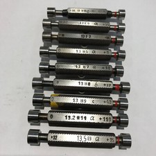 Ø 13 mm, Grenzlehrdorn, Prüfdorn,  verschiedene Toleranzen Gut/Ausschuß