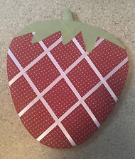 Pinnwand Erdbeere Memoboard Deko Shabby ca 34x40cm ?