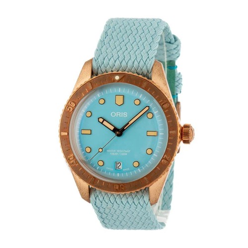 Oris divers sixty five cotton - divers, sixty-five