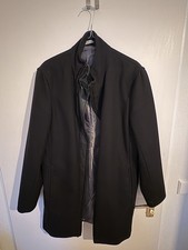 Mantel Herren schwarz ZARA Large L