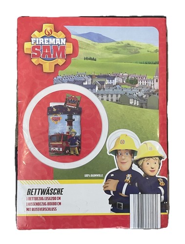 Feuerwehrmann sam bettwäsche - feuerwehrmann,