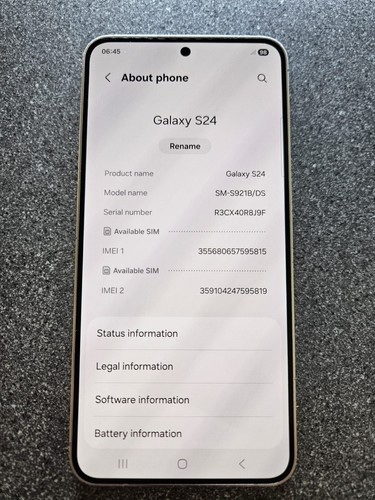 Samsung galaxy s24 s921b - samsung, sm-s921b/ds