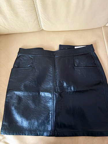 Replay damen leder minirock - replay,