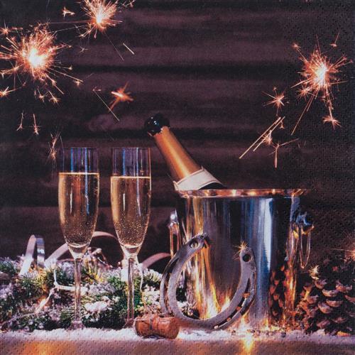 Servietten new year eve - 20,