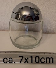 Emsa Marmeladenglas Marmelade Glas Konfitüre Konfitürenglas Silber Verchromt 