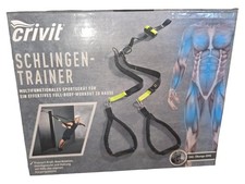 CRIVIT Schlingentrainer Suspension Trainer Ganzkörpertraining Fitness Sportgerät