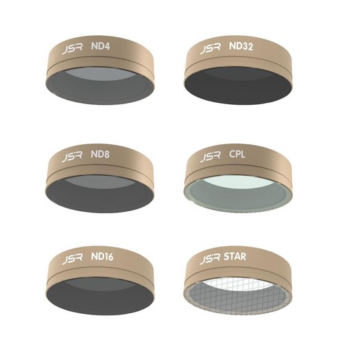 6pcs action lens filter star - action,