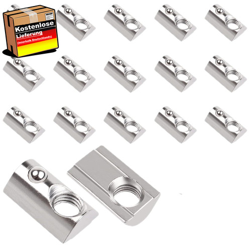 100 stück nutensteine für - 100,