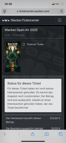 Wacken open air 2025 tickets - 2025,