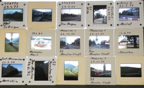 Slides various steam - of,