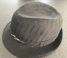 ACCESSOIRES Damen Hut schwarz Gr.S/M Bogart Gangster Mafia edel Fasching