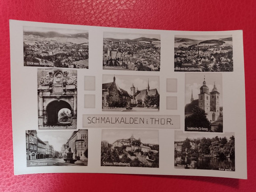 Schmalkalden 1940 stadtkirche - schmalkalden, 1940.