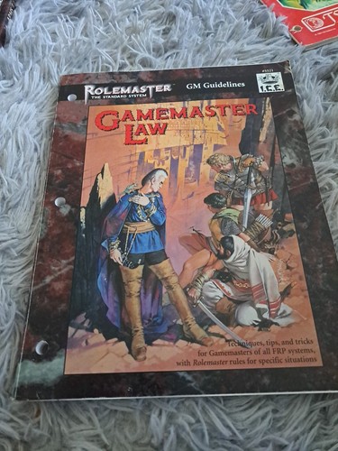 Gamemaster law rolemaster - gamemaster,