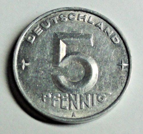 Deutschland ddr 5 pfennig - ddr,