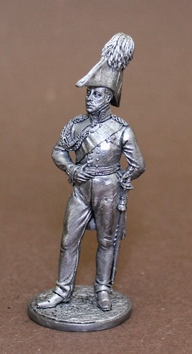 Zinnfigur könig von preußen - zinnfigur,