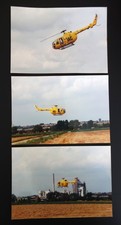 3 Original Fotos ADAC Rettungshubschrauber