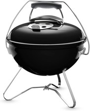 Weber Holzkohlegrill  Smokey Joe Premium Holzkohlegrill Ø 37cm Schwarz BBQ Grill