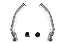 Bar Ends Force Alu Silber