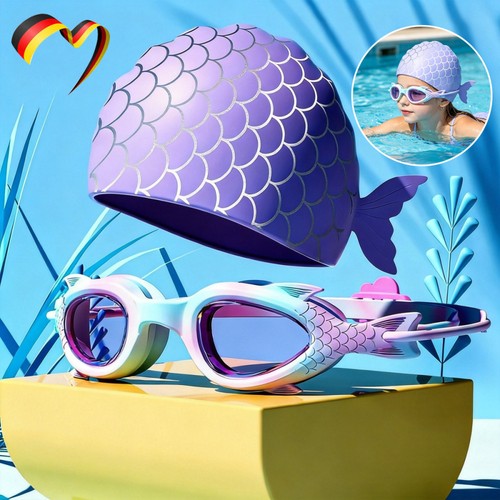 Schwimmbrille badekappe set - schwimmbrille,