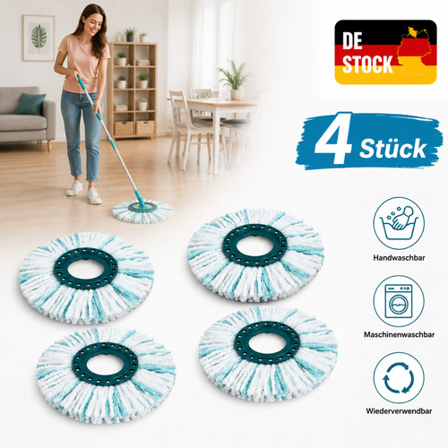 Langlebig wischmopp - wischmopp, 4x