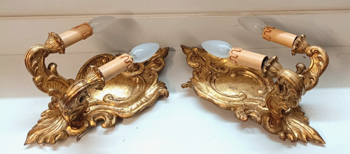 Paar alter wandleuchter lampe - paar, wandleuchter,