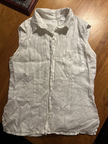 Bluse top leinen - top,