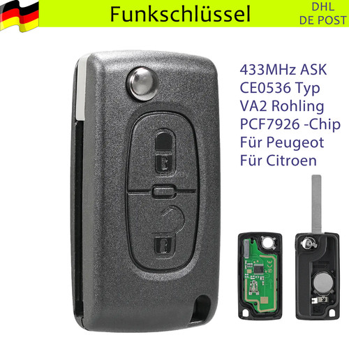 Klapp funk schlüssel tasten - schlüssel, 2