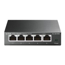 TP-Link TL-SG105S Unmanaged Gigabit Ethernet 5 Ports Plug & Play QoS Support Sta
