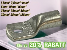 KLAUKE Rohrkabelschuh Kupfer