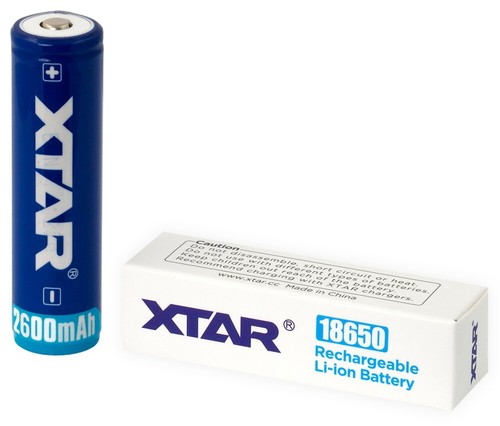 Xtar 18650 li - xtar, 3,7v