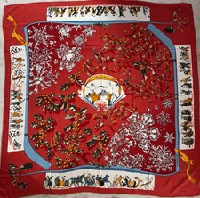 Hermès Tuch ‚Neige d‘Antan‘ 140 cm