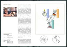 GERMANY FOLDER 2014/16 ART PAINTING PAINTER ULI STEIN KUNST CARTOONS SPORT MÄUSE