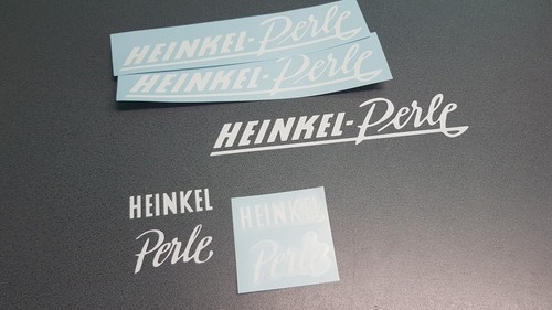 Aufkleber set heinkel perle - aufkleber,