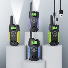 2/4x Walkie Talkie UHF Funkgeräte Handfunkgerät Sprechfunkgeräte Hand-Funkg SET