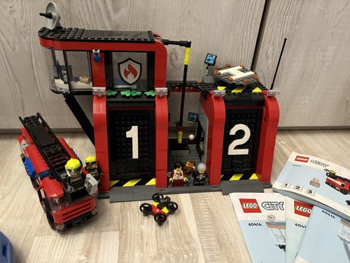 Lego city feuerwehrstation - lego, city:
