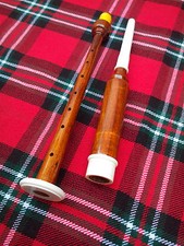 TC Scottish Dudelsack Holz Practice Chanter with 2 Schlifgras - Palisanderholz