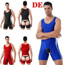 DE Herren Overall Body Offener