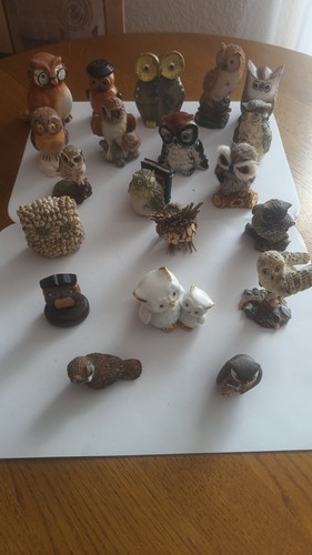 Verschiedene eulen figuren - figuren, 20