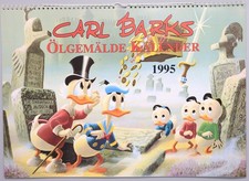 Carl Barks Ölgemälde Kalender Auswahl 1995-1999 meist signiert + Begleitheft