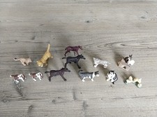 Schleich Tiere Konvolut Pferde Wildtiere Kaninchen Raubkatzen Katzen Bauernhof 