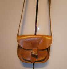 Tasche Naturleder braun vintage